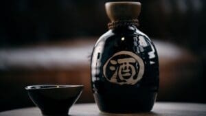 Exquisite sake being served at a sake class WSA Bangkok