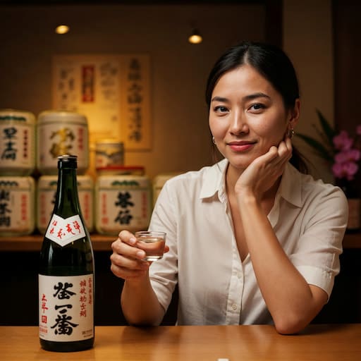 Nattaya S. Sake Course Student with WSA Bangkok