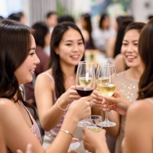 Ladies Social Wine Manner