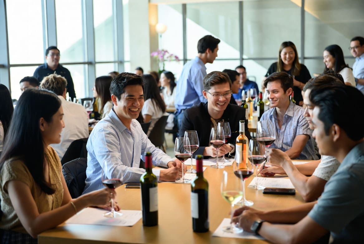 How to start learning wine in Bangkok 2026 – friendly and professional wine tasting class at Wine & Spirit Academy with Thai and international students