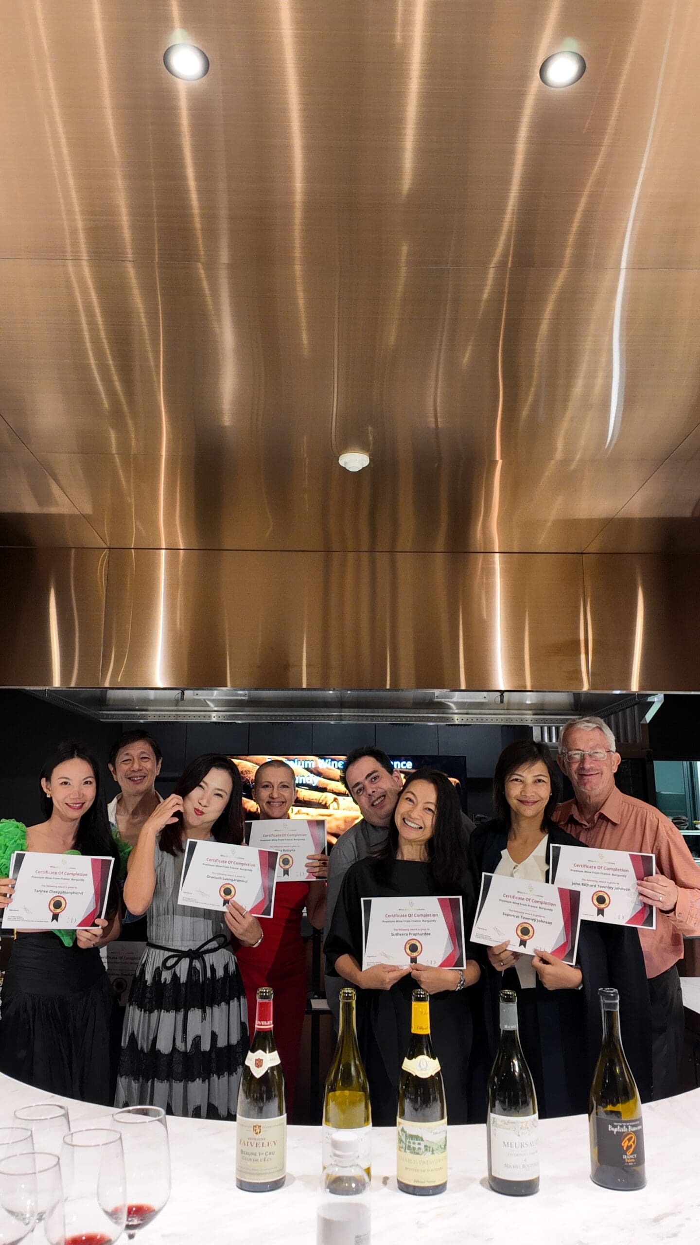 Burgundy Wine Tasting Bangkok – Grand Cru & Premier Cru Pinot Noir and Chardonnay French Premium Class at Wine & Spirit Academy 2026