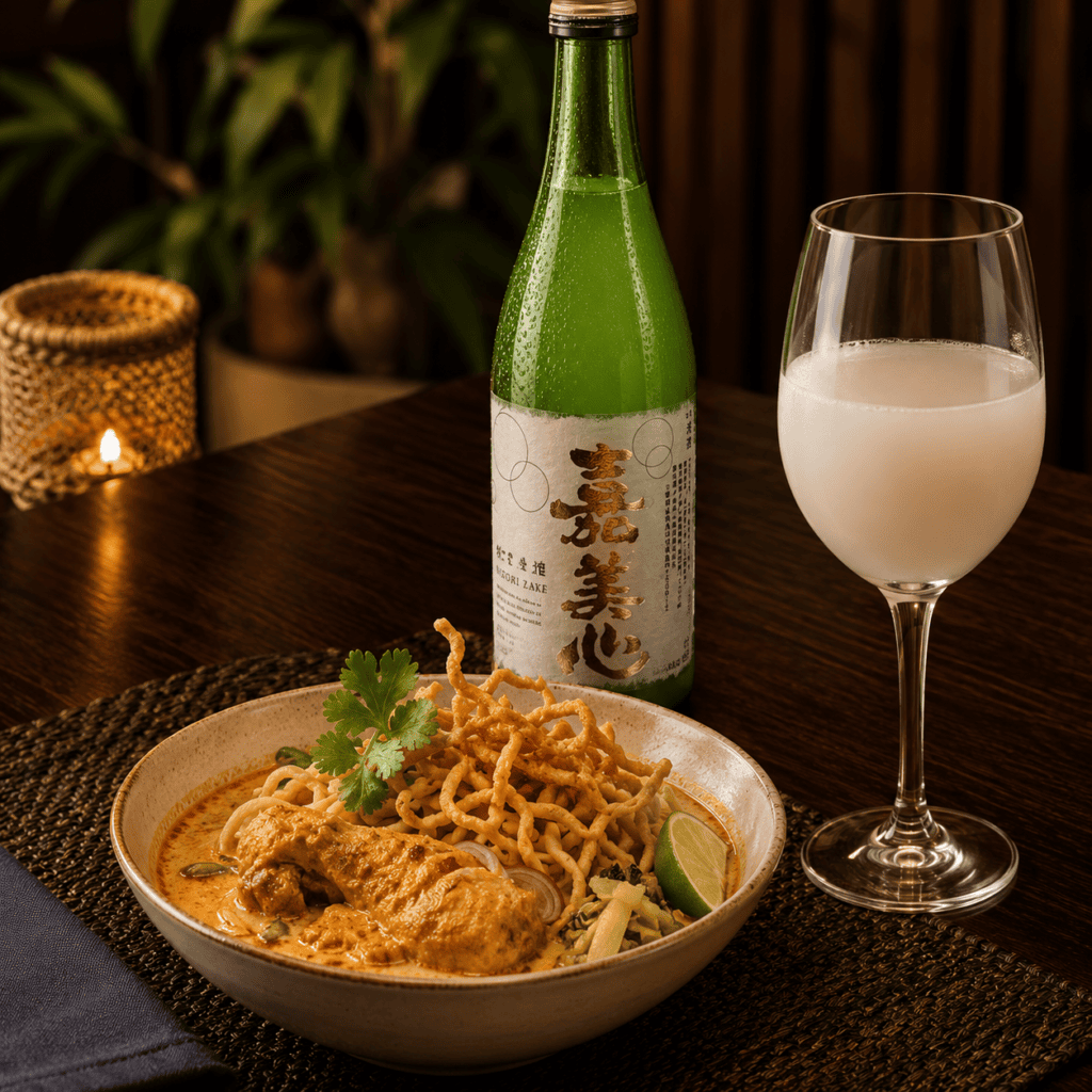 Kao Soi curry with Nigori