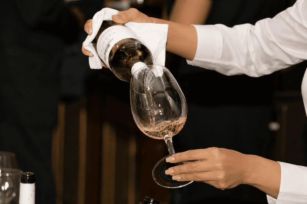 Students in the 14-day Essentials of Sommelier Skills certification program at Wine & Spirit Academy Bangkok