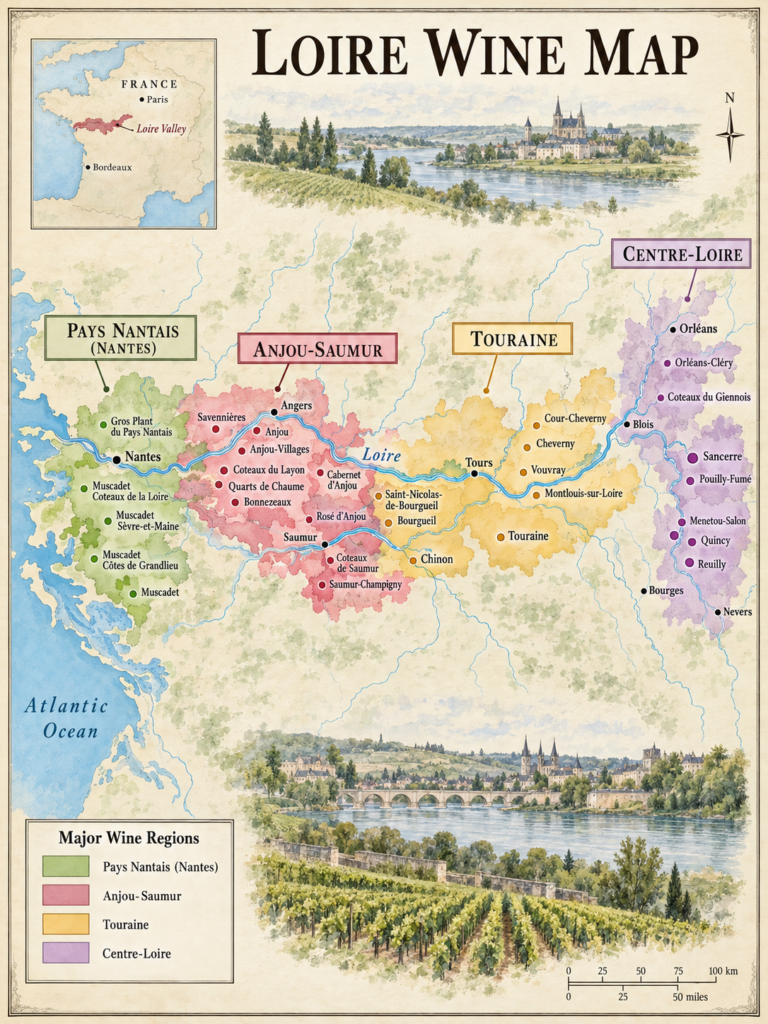 loire wine map